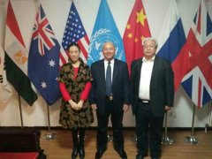 联合国世界华人协会秘书长拜访世世亨通董事长